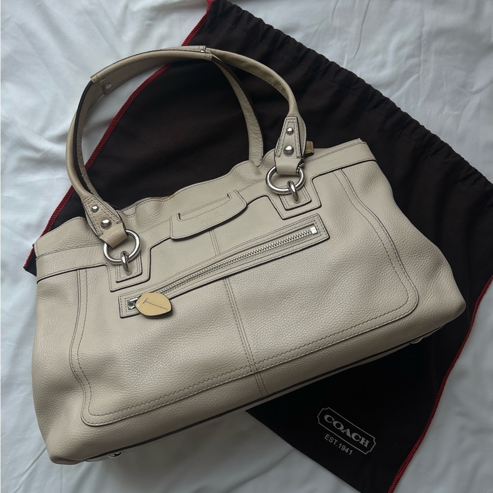 Vintage Leather Coach Purse